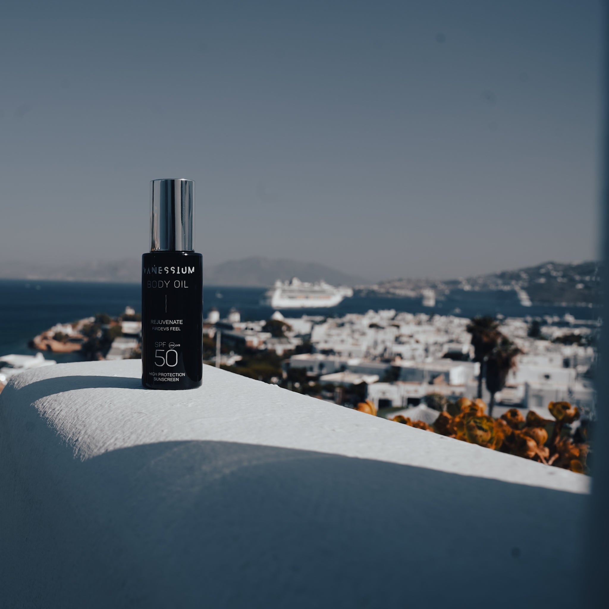 Huile corporelle SPF50