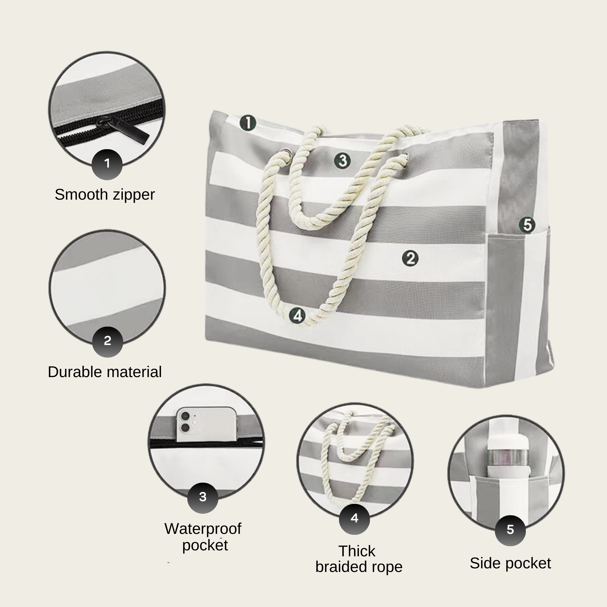 Bolso de playa